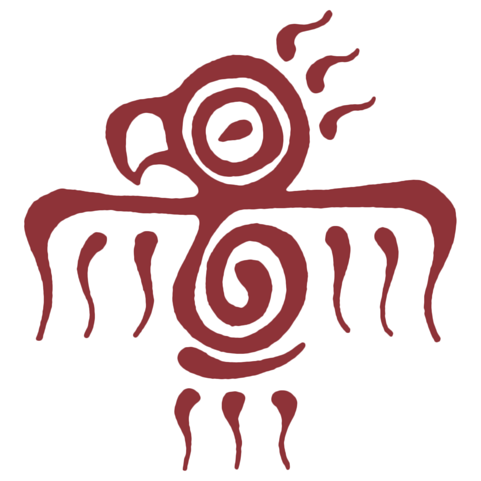 logo rosso trasparente
